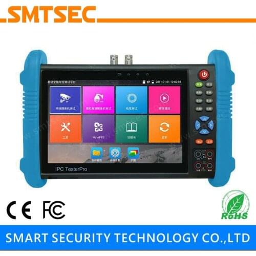 IPC-8900SACT Plus 7" IPS Touch Screen 1280*800 H.265 4K Camera SDI AHD CVI TVI Testing Monitor HDMI Input Onvif CCTV Tster Pro