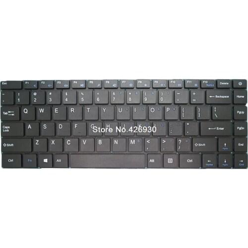 Laptop Keyboard SCDY 30013-7 English US black without frame new