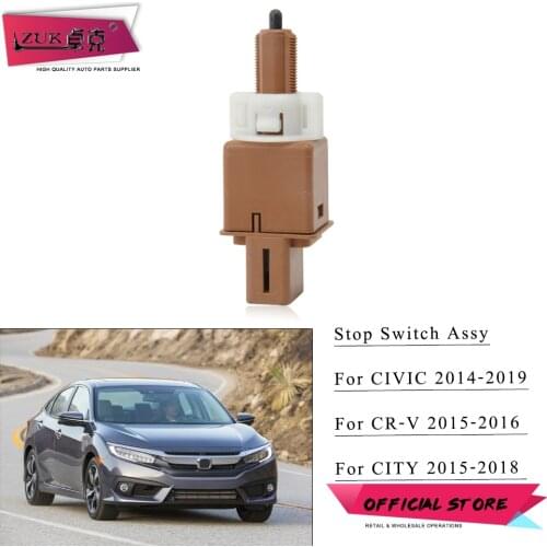 ZUK Stop Lamp Switch For Honda CIVIC 2014-2019 FB FC Brake Light Switch For CRV 2015-2016 RM City 2015-2018 GM6 36750-T2A-A01