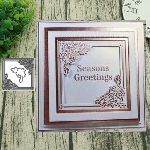 Frame lace metal cutting dies Stencil Scrapbooking Photo Album Card Paper Embossing Craft DIY