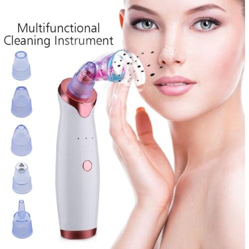 Pore Vacuum Blackhead Remover Suction Acne Peeling Pore Face Cleanser Facial Skin Care Diamond Microdermabrasion Beauty Machine