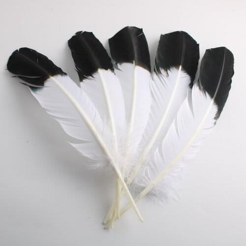 High Quality 50pcs/lot Turkey Feathers 25-30 Cm/10-12 Inch Christmas Carnival Diy Home for DIY Feathers for Crafts