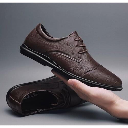 Zapatos Casuales Para Hombre Causal Shoes For Men Man Casual Leisure Breathable Leather Zapatos Informales De Hombre