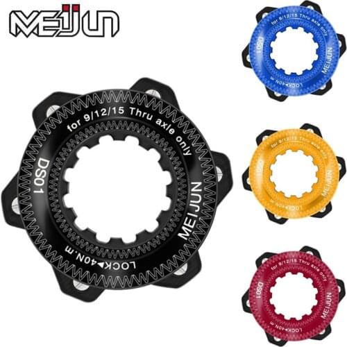 Bicycle Centerlock To 6-Hole Adapter Mountain Bike Hub Center Lock Conversion 6 Bolt Disc Brake Rotor Bike Accessoires