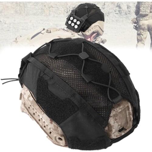 Tactical Helmet Cover with Battery Rear Pouch FMA Helmet Multi-function Counterweight Bag Paintball Hunting Shooting Gear