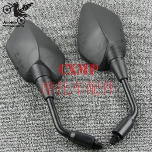 Black motocross parts moto side mirrors for suzuki yamaha honda NC700 NC700S NC700X NC750 NC750X/S motorcycle rearview mirror