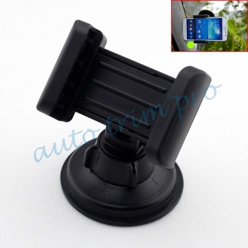 Black Adjustable Phone Bracket Holder Stand Support Mount Cradle Vehicle Car Interior Accessories