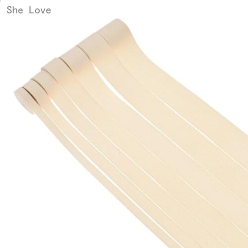 Chzimade 5 Yards Blank Cotton Ribbon Webbing Tapes DIY Crafts Packing Sewing Decor Accessories
