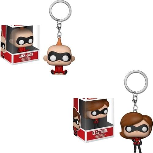 FUNKO FUNKO The Incredibles JACK & ELASTIGIRL Vinyl Action Figure Collection Model Toys For Children Christmas Gift POP