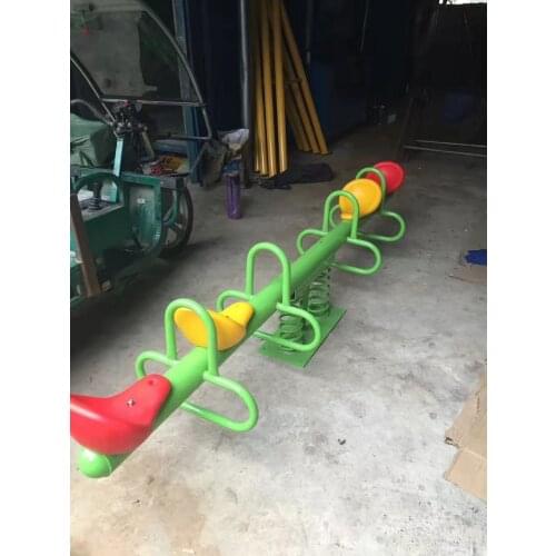 Outdoor balance seesaw children seesaw garden toy seesaw chair kids seesaw playground seat baby seesaw childrens horse Q55