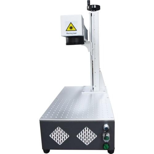 Custom Metal Qr Code Label Fiber Engraving Machine Tags Nameplate Keychain Marker