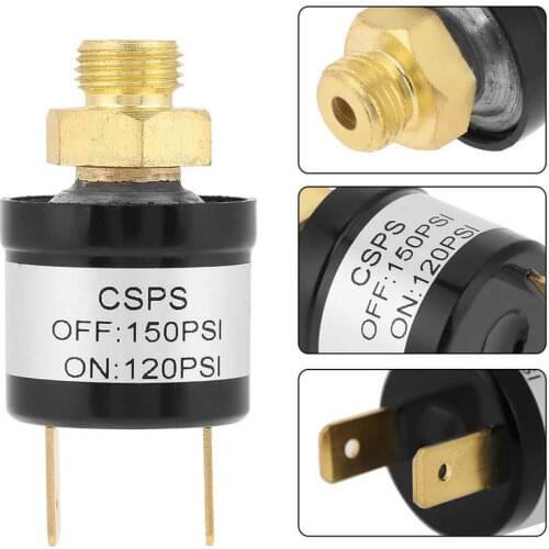 Pressure Switch Air Compressor Pressure Control Switch 120-150PSI 1/8" NPT Switch