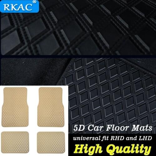 RHD LHD Luxury High Quality Universal FIT Car Floor Mats Carpet for all models BMW 3 series E46 E90 E91 E92 E93 F30 F31 F34 GT