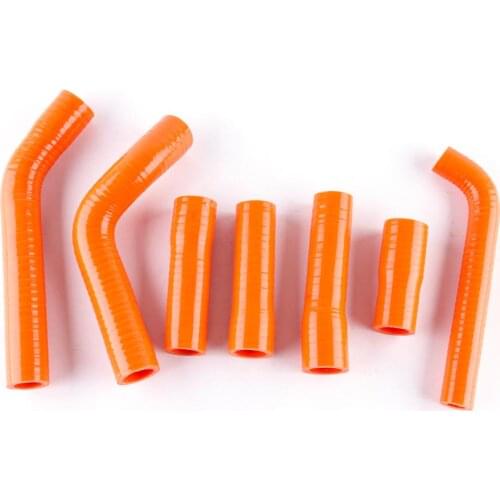 Motorcycle Silicone Radiator Coolant Hose Kit For KTM 125 200 EXC 2003 2004 2005 2006 2007