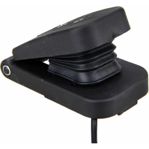 0.8-4.2V Black Plastic Universal Foot Speed Control Throttle Accelerator Tools For Electric Bicycle Accessories