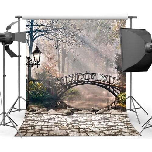 Mehofoto Vintage Old Master Backdrops Forest Background for Photography Retro Scenery Backdrop for Photographers Studio 285