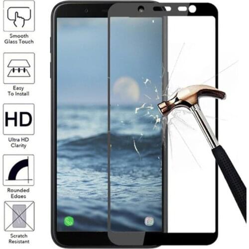 Full Cover Tempered Glass For Samsung Galaxy M10 M20 A6 A8 Plus J8 A7 J2 Core Pro 2018 J5 J7 2017 J730FM Film Screen Protector