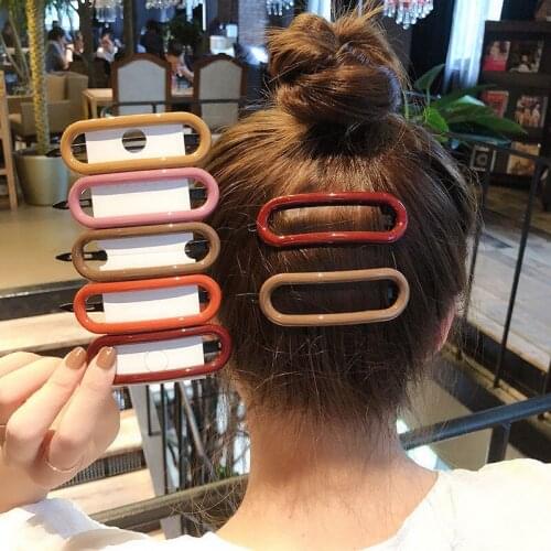 Hairpin Back Of The Head Hair Clips For Women Girls Headband Sweet Hairpins Barrettes Hair Style Tool