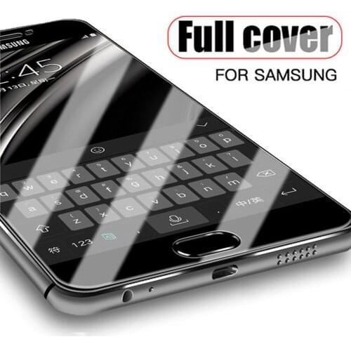 Protective film for samsung Galaxy a5 2017 a6 a7 a8 2018 tempered glass phone screen protector on the glass smartphone 9H