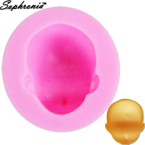 Sophronia M629 Doll Head Portrait 1pcs UV Resin Jewelry Silicone Mold Expoxy Mold Jewelry Making DIY Decorate Craft