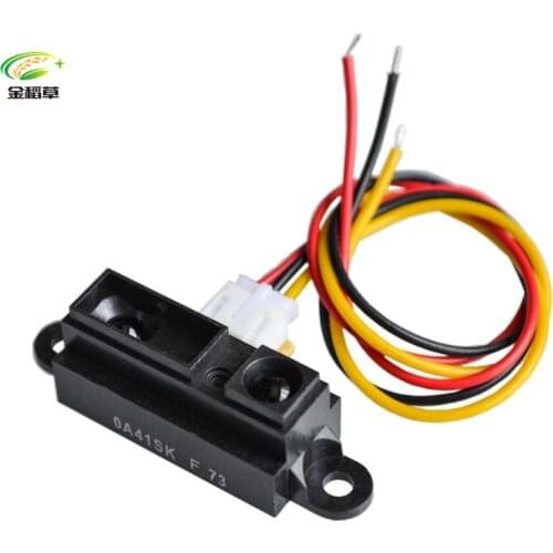 10PCS/LOT GP2Y0A41SK0F 100% NEW 4-30cm Infrared distance sensor 0A41SK INCLUDING WIRES