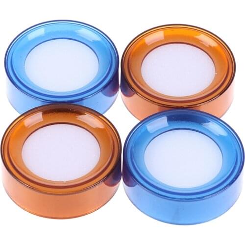 2PCS/Lot Finger Wet Sponge Finger Dampener Finger Wetting Sponge Damper Count Cute Money Paper Creative Round Case