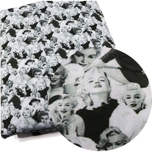 50*145cm Beautiful Women Patchwork Printed Polyester Cotton Fabric Tissue Sewing Quilting Fabrics Needlework Material DIY,c18991