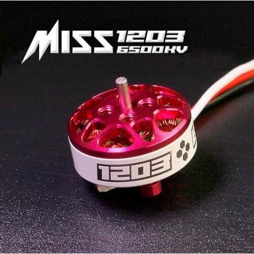 FPVRacer Miss 1203 6500KV 2-4S Brushless Motor for RC FPV Racing Freestyle 2inch 3inch Cinewhoop Ducted Drones DIY Parts