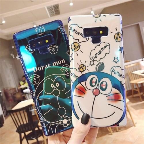Blue Ray Doraemon Cartoon Case For Xiaomi Mi 10 Mi 10 Pro Mi CC9 Mi 8 Lite Mi 9 Lite Redmi Note 9S 4X Note 5 Soft Silicone Cover
