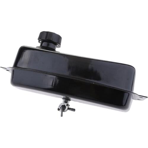 Black Gas Fuel Petrol Tank For Kandi 150cc Go Kart Dirt Bike Bike