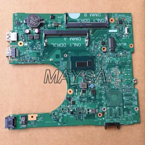 CN-0YNW6D YNW6D FOR Dell Inspiron 3458 3558 Laptop Motherboard 14216-1 PWB:1XVKN REV:A00 SR1EF I5-4210U mainboard NOTEBOOK