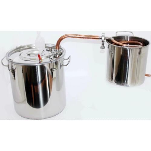 New Home 70 Litres Alcohol Whisky Water Cooper Distiller Cooler Moonshine Still Stainless Boiler Keg Spirits Maker