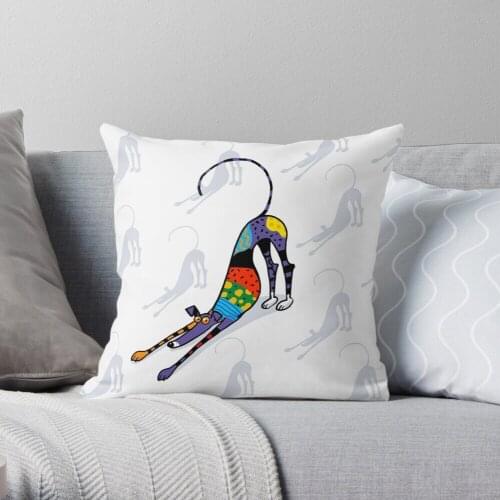 Kaleidoscope Bowdown Throw Pillow Cushion Cover Polyester throw pillows case on sofa home living room car seat decor 45x45cm