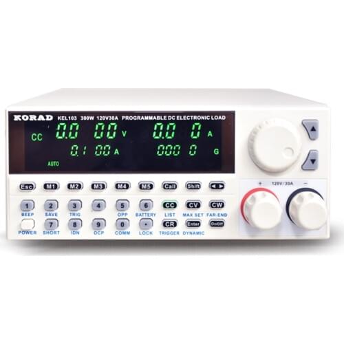 KORAD-KEL103 Professional electrical programming Digital Control DC Load Electronic Loads Battery Tester Load 300W 120V 30A