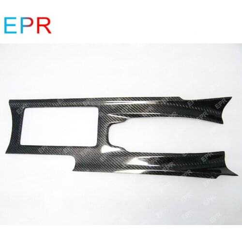 For GTR R35 Carbon Fiber Center Console Cover RHD Fit For Nissan R35 GTR
