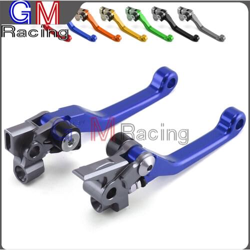 Motorcycle CNC Pivot Foldable Brake Clutch Levers For Husqvarna TE250 TE300 FC250 FC350 FC450 FE250 FE300 FE450 FE501 2014-2016
