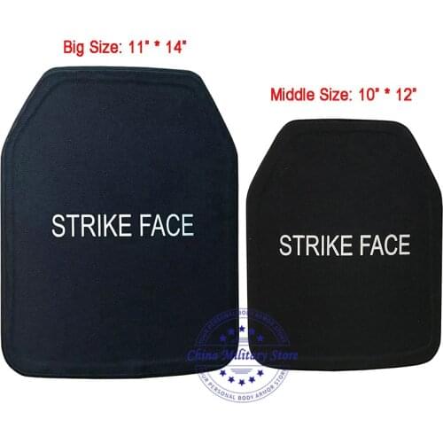 NIJ Level IIIA Big Size 11" X 14" PE Bullet Proof Plate Bulletproof Vest Ballistic Plate Level 3A Ballistic Bulletproof Board