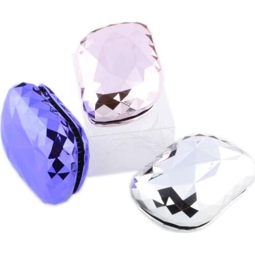 Portable Detangling hair brush soft teeth detangle hair comb Dazzle Magic hairdressing salon styling tools with case