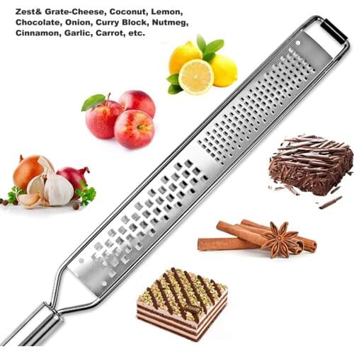 Lemon Cheese Grater Stainless Steel Scraper Chocolate Lemon Peeler Vegetable Fruit Tool Kitchen Accessories