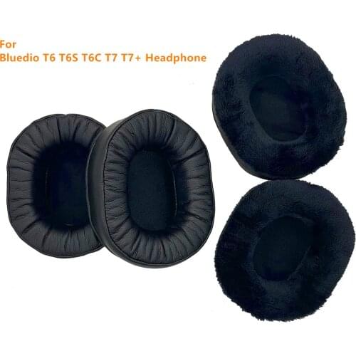 Replacement Earphone Ear Pads Earmuff Earpads for Bluedio T6 T6S T6C T7 T7+ Headphone