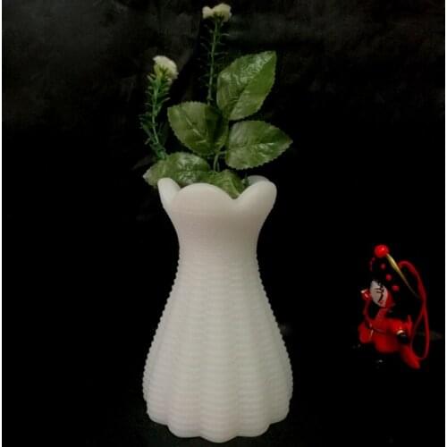 D9*D12*H19cm Rechargeable LED fruit pot LED Tabletop Vase Magic Tray with 24 keys remote control Free Shipping 1pc