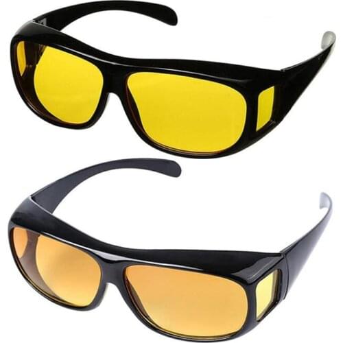 Car Night Vision Sunglasses for Women Men Anti-Glare Driving Glasses Driver Goggles UV Protection Eyewear Fashion Sunglasses