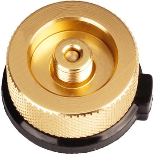 Hot Sale Converter Wear-resistant Outdoor Stove Connector Conversion Head Aluminum Alloy Gas Tank Cylinder Adapter