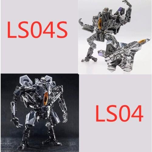 27cm Transformation Movie 5 Black Mamba Star Ancestral LS04 Red Spider SS Zoom Plane PVC Action Figure Model Robot Toy