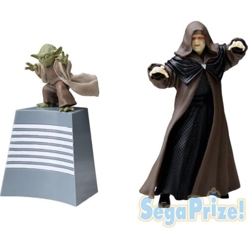 STAR WARS Master Yoda Sheev Palpatine Action Figure Model Ornament Toys Birthday Gifts
