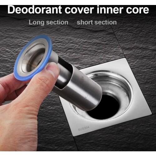 New Bath Shower Floor Strainer Cover Plug Trap Siphon Sink Kitchen Bathroom Water Drain Filter Insect Deodorant