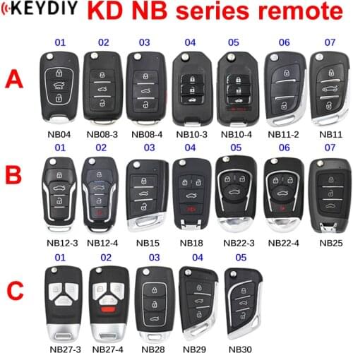 KEYDIY Multi-functional Remote Control NB Series NB04 NB08-3 NB08-4 NB10 NB11 NB12 NB15 NB18 NB29 NB30 for KD900 URG200 KD-X2