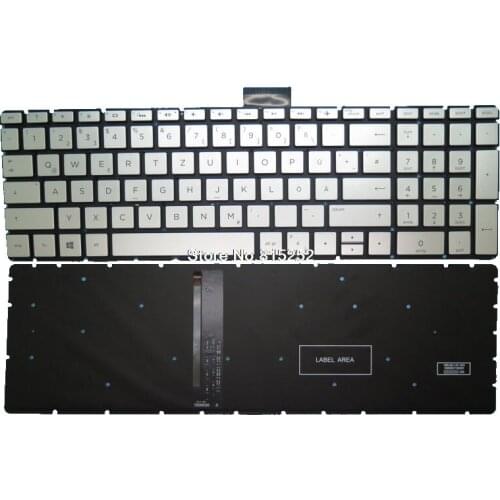 Laptop backlit Keyboard For HP 17-AK000 17-AK027CY 17-AK028CY 17-AK072CL 17-AK092CL 17-AK094CL 17-AK096CL German GR 919794-041