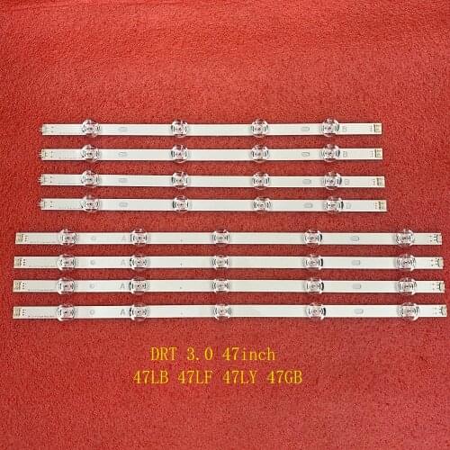 Kit 8pcs LED backlight strip For LG 47LB653V 47LB652V 47LB650V 47LB631V 47LB630V 47LF5610 47LB580V 47LB5610 47LB580V 47LB5600
