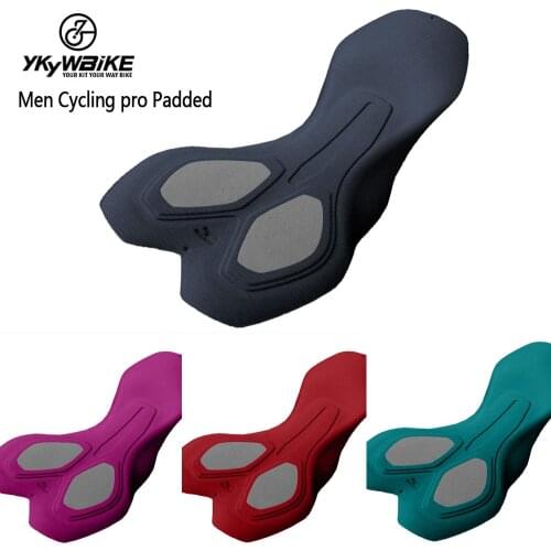 Men PRO Cycling Shorts Cushion Bicycle Riding Cushion Breathable High elastic sponge Road MTB Bike Underwear Padded 4 color
